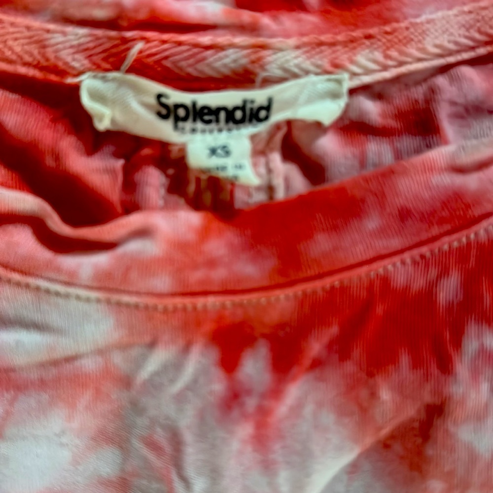 Pink Splendid Ripple Reverse Tie Dye Tank - Picture 5 of 9
